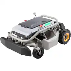 Elektrisk og fjernstyrt gressklipper for profesjonelle brukere. Tre-i-en funksjon; oppsamler, bioklipp og bakutkast. Drivsystem: 2WD og Zero-turn funksjon<br />
12ah Batteripakke og Lader medf&oslash;lger som standard - Opptil. Driftstid p&aring; 2 Timer

