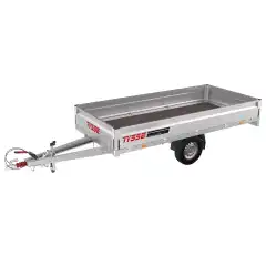 Totalvekt 1300 kg ● Nyttelast 969 kg ● Kassem&aring;l L/B 320/150cm