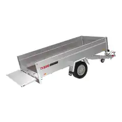 Totalvekt 1300 kg ● Nyttelast 942 kg ● Kassem&aring;l L/B 320/150cm