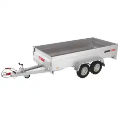 Totalvekt 2000 kg ● Nyttelast 1605 kg ● Kassem&aring;l L/B 320/150cm